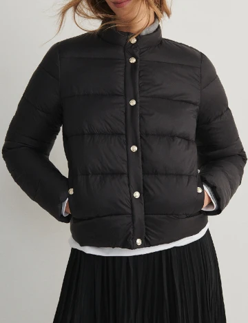 Geaca Reserved, negru Negru