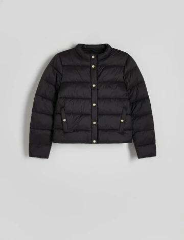 Geaca Reserved, negru Negru