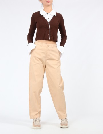 Pantaloni Pepe Jeans, crem