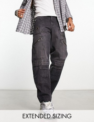 
						Blugi ASOS, gri