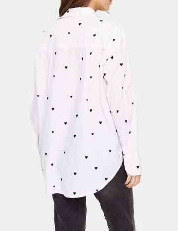 Camasa Oversize Saint Tropez, alb Alb