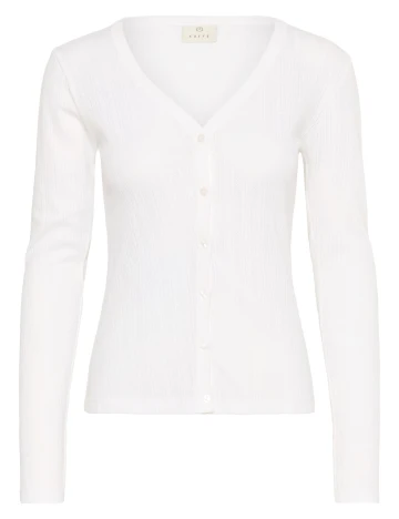 Cardigan Kaffe, alb Alb