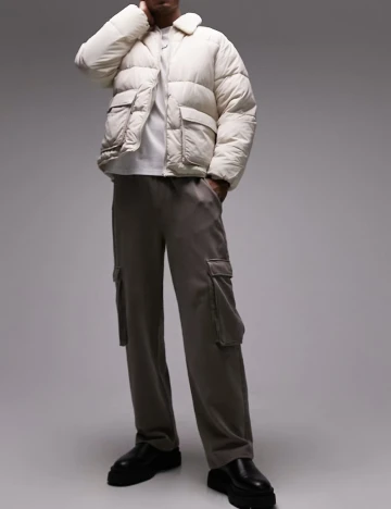 Geaca Topman, bej