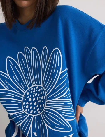 Bluza Oversize Reserved, albastru