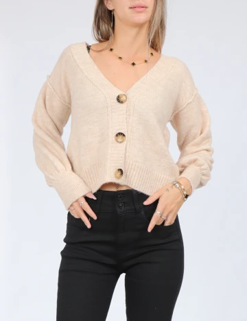 Cardigan Top Shop, crem