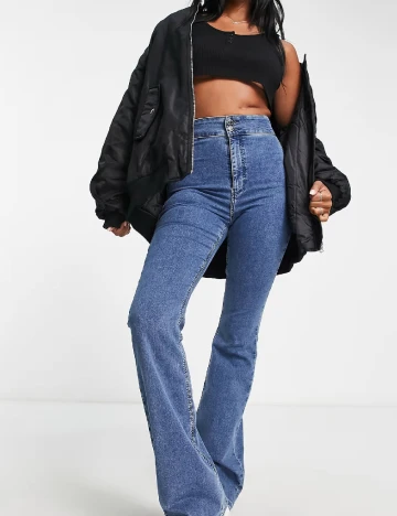 Blugi Top Shop, albastru
