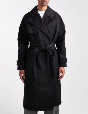 Trench ASOS, negru Negru