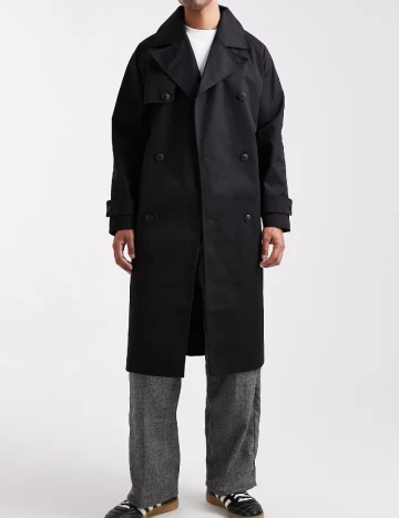 Trench ASOS, negru Negru