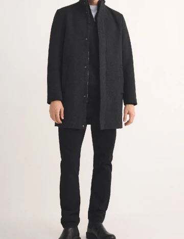 Palton Reserved, negru