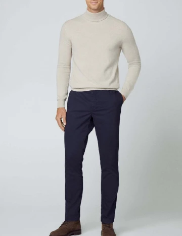 Pantaloni HACKETT, bleumarin Albastru