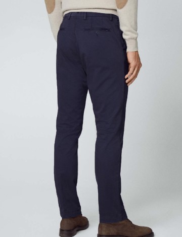 Pantaloni HACKETT, bleumarin