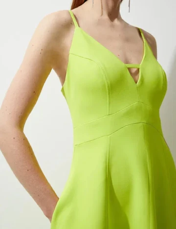 Rochie medie Karen Millen, verde