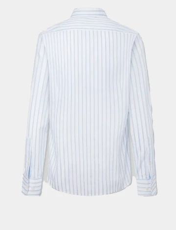 Camasa HACKETT, alb/albastru