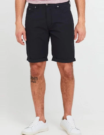 Pantaloni scurti !Solid, negru Negru
