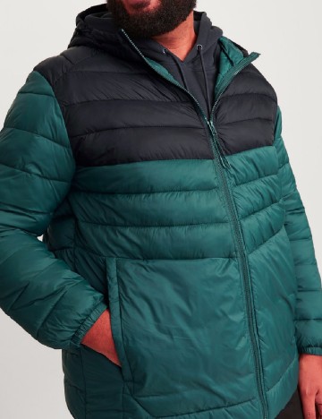 Geaca Jack&Jones Plus Size Men, verde