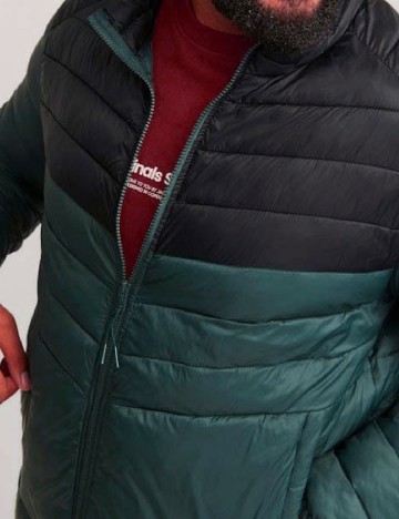 Geaca Jack&Jones Plus Size Men, verde