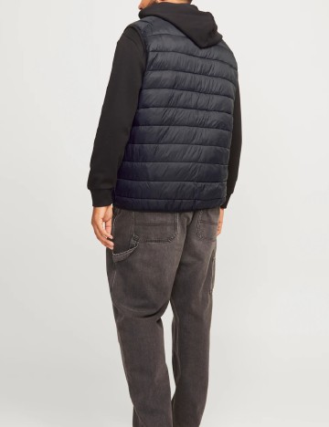 Vesta Jack&Jones Plus Size Men, negru