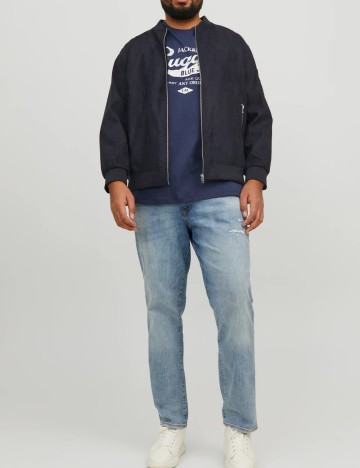 Jacheta Jack&Jones Plus Size Men, negru