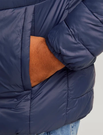 Geaca Jack&Jones Plus Size Men, bleumarin Albastru