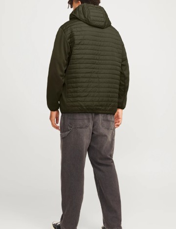Geaca Jack&Jones Plus Size Men, verde