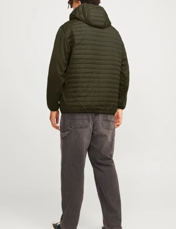Geaca Jack&Jones Plus Size Men, verde Verde