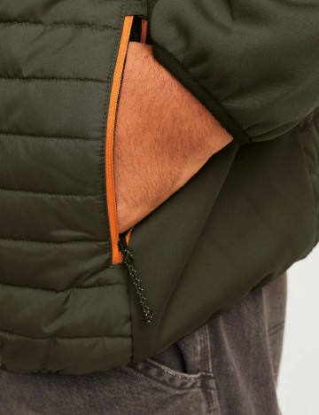 Geaca Jack&Jones Plus Size Men, verde