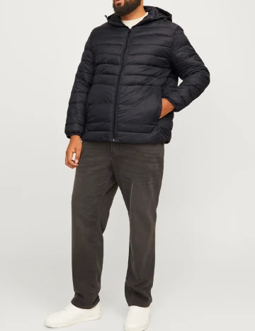 Geaca Jack&Jones Plus Size Men, negru Negru