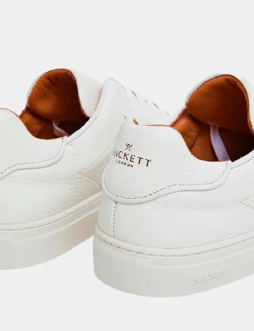 Adidasi HACKETT, alb Alb