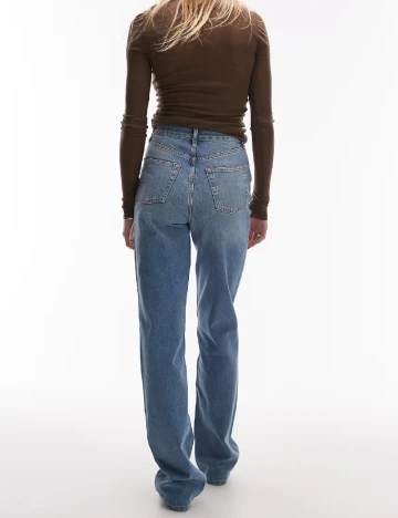 Blugi Top Shop, albastru Albastru