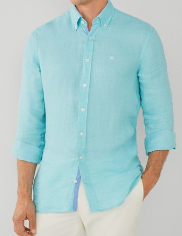 
						Camasa HACKETT, turcoaz