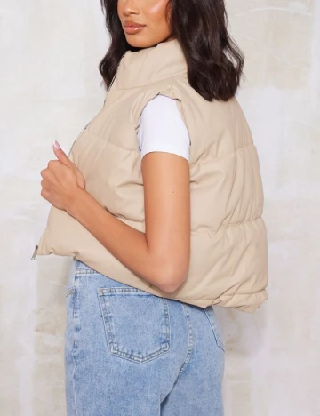 Vesta PrettyLittleThing, bej Crem