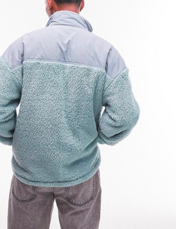 Jacheta Oversize Topman, albastru