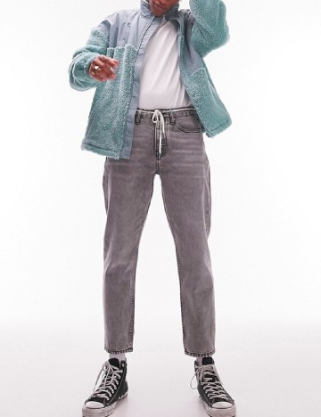 Jacheta Oversize Topman, albastru
