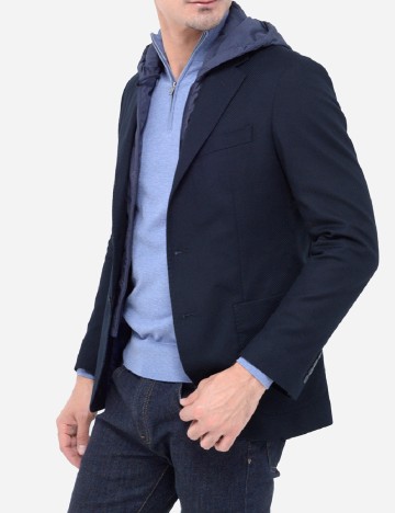 
						Sacou HACKETT, bleumarin inchis