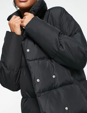 Geaca Threadbare, negru Negru
