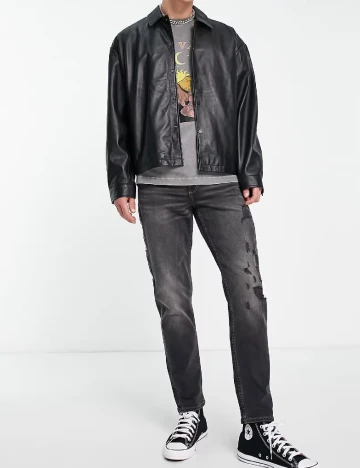 Jacheta Oversize ASOS, negru