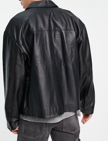 Jacheta Oversize ASOS, negru