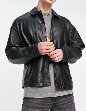 Jacheta Oversize ASOS, negru