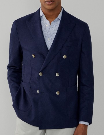 
						Sacou HACKETT, bleumarin
