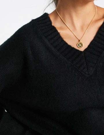 Pulover ASOS Curve, negru Negru