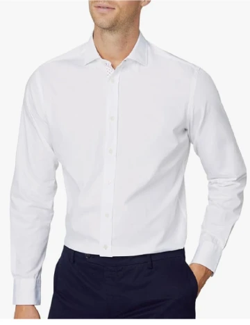 Camasa HACKETT, alb Roz