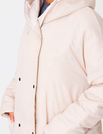 Geaca PrettyLittleThing, crem
