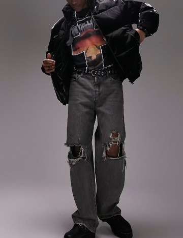 Geaca Topman, negru