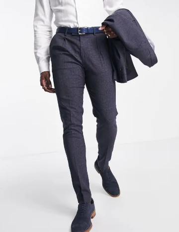 Pantaloni Noak, albastru Albastru