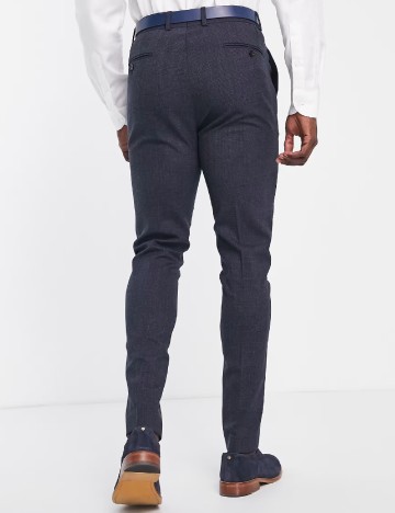 Pantaloni Noak, albastru