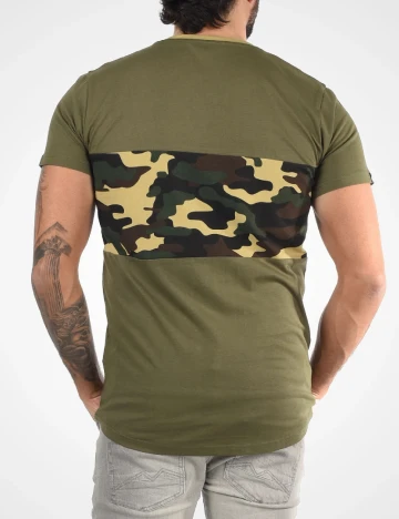 Tricou !Solid, verde Verde