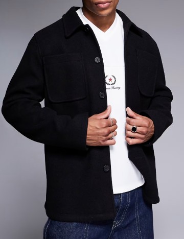 
						Jacheta ASOS, negru