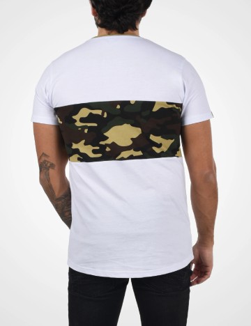 Tricou !Solid, alb