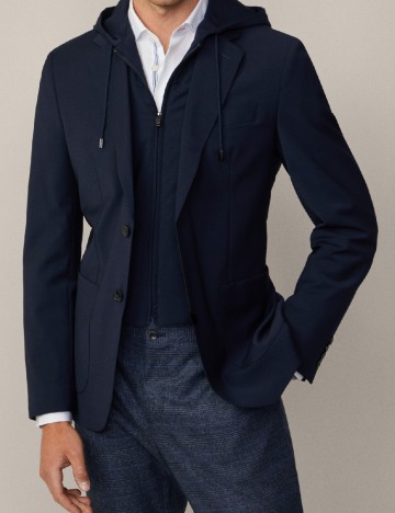 
						Sacou HACKETT, bleumarin