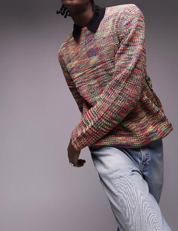 Pulover Topman, mix culori